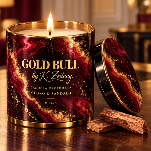 Gold Bull - Candle
